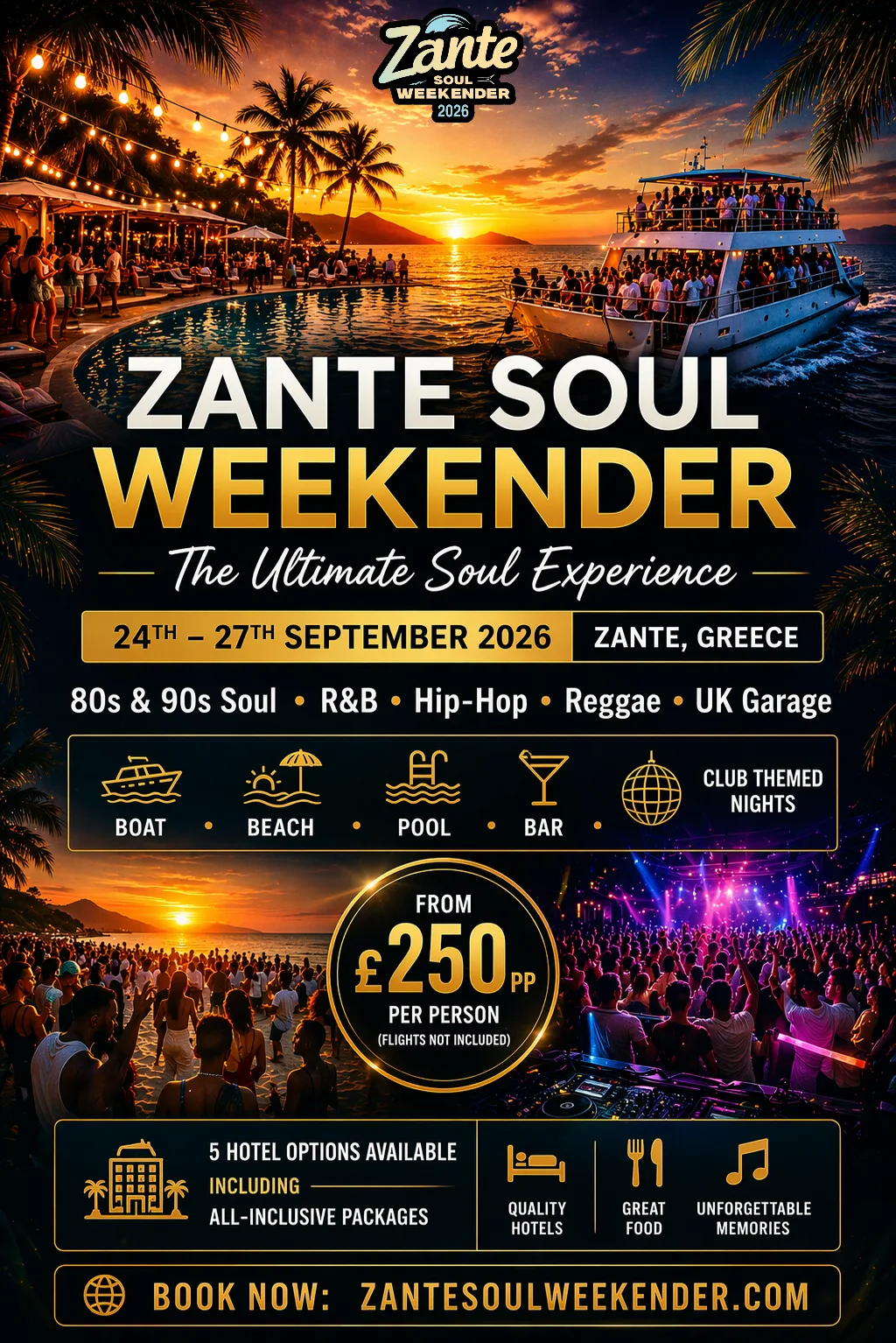 Zante Soul Weekender